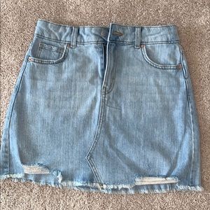 Jean skirt